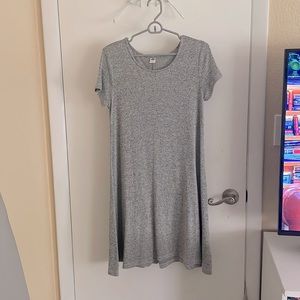 Simple grey dress